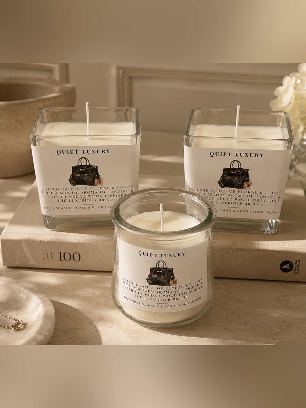Quiet Luxury 7.5oz Candle Hand Poured BR540